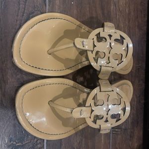 Tory Burch Miller Sandal - Patent Tan